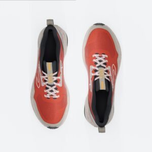 Men Running and Trail Running Shoes, Kiprun JF 190 Grip - Flame Orange
